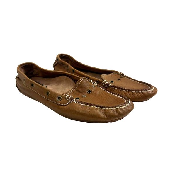 Abeo Biosystem Marilee Loafers Driving Mocs Moccasins 6.5N 6.5 Leather 3678 - Picture 1 of 12